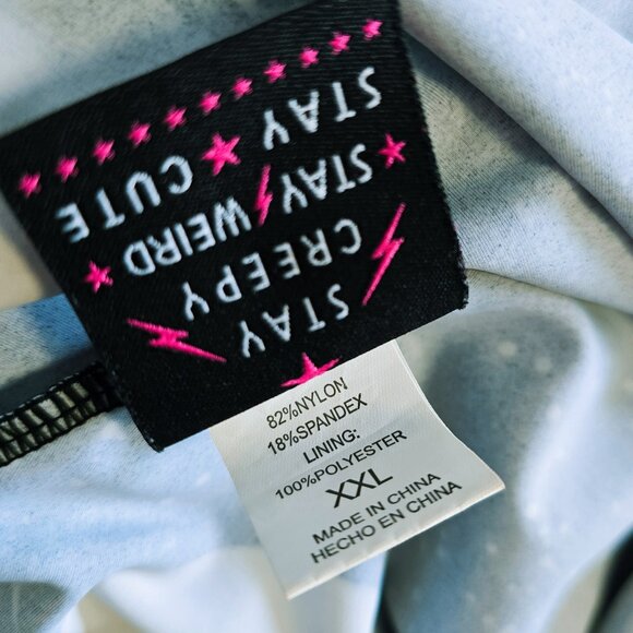 Rat Baby/Too Fast Phases Of The Moon Occult Star Skater Dress - Picture 9 of 9